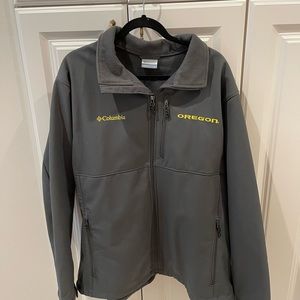 Men’s XL Oregon Duck fan jacket (Columbia Brand)